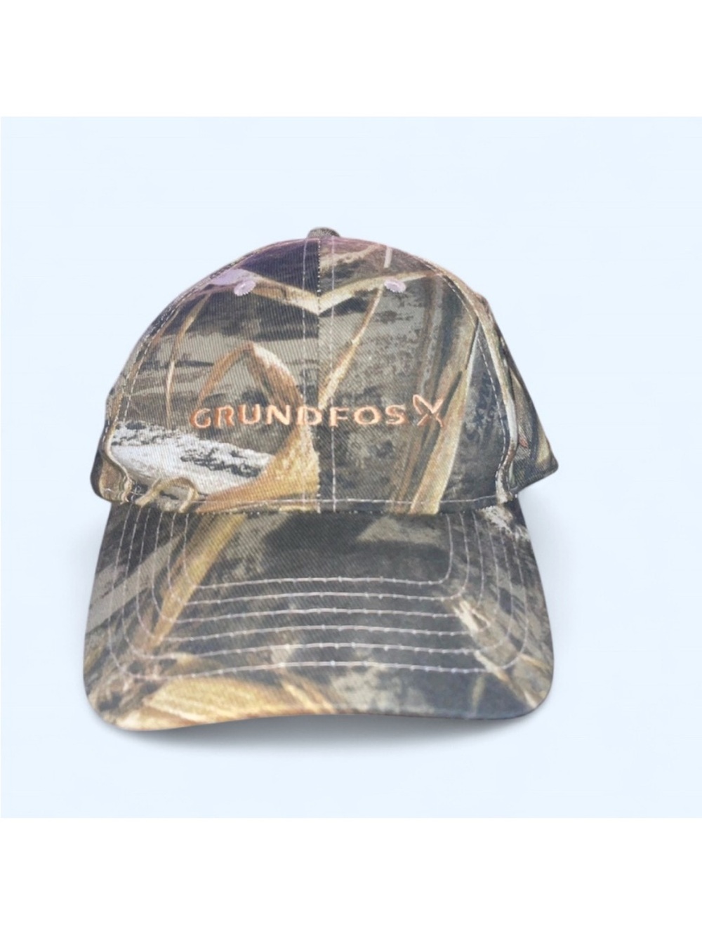 Men’s Camo Baseball Cap - Brown/Green